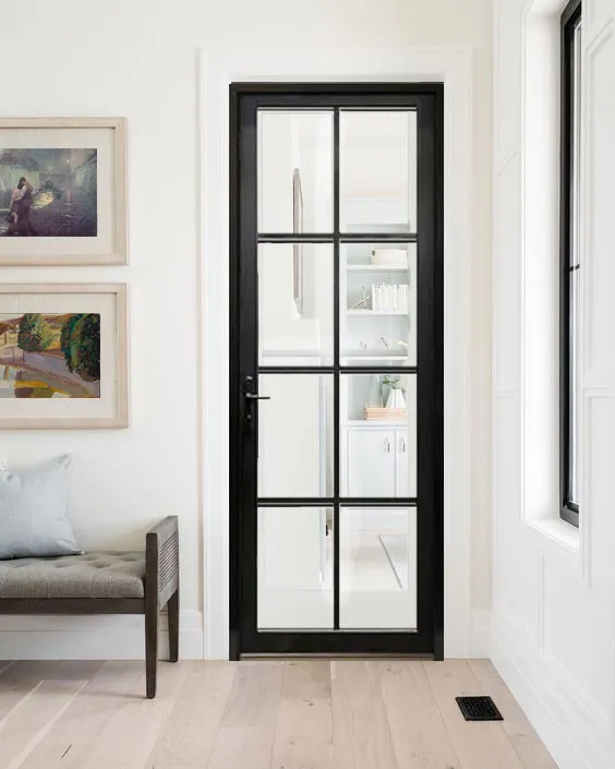 8 Lite Interior Iron Door