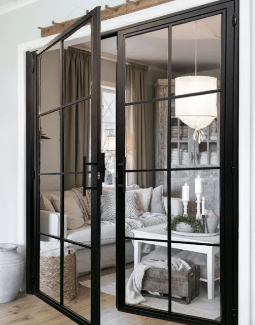 8 Lite Interior Iron Door
