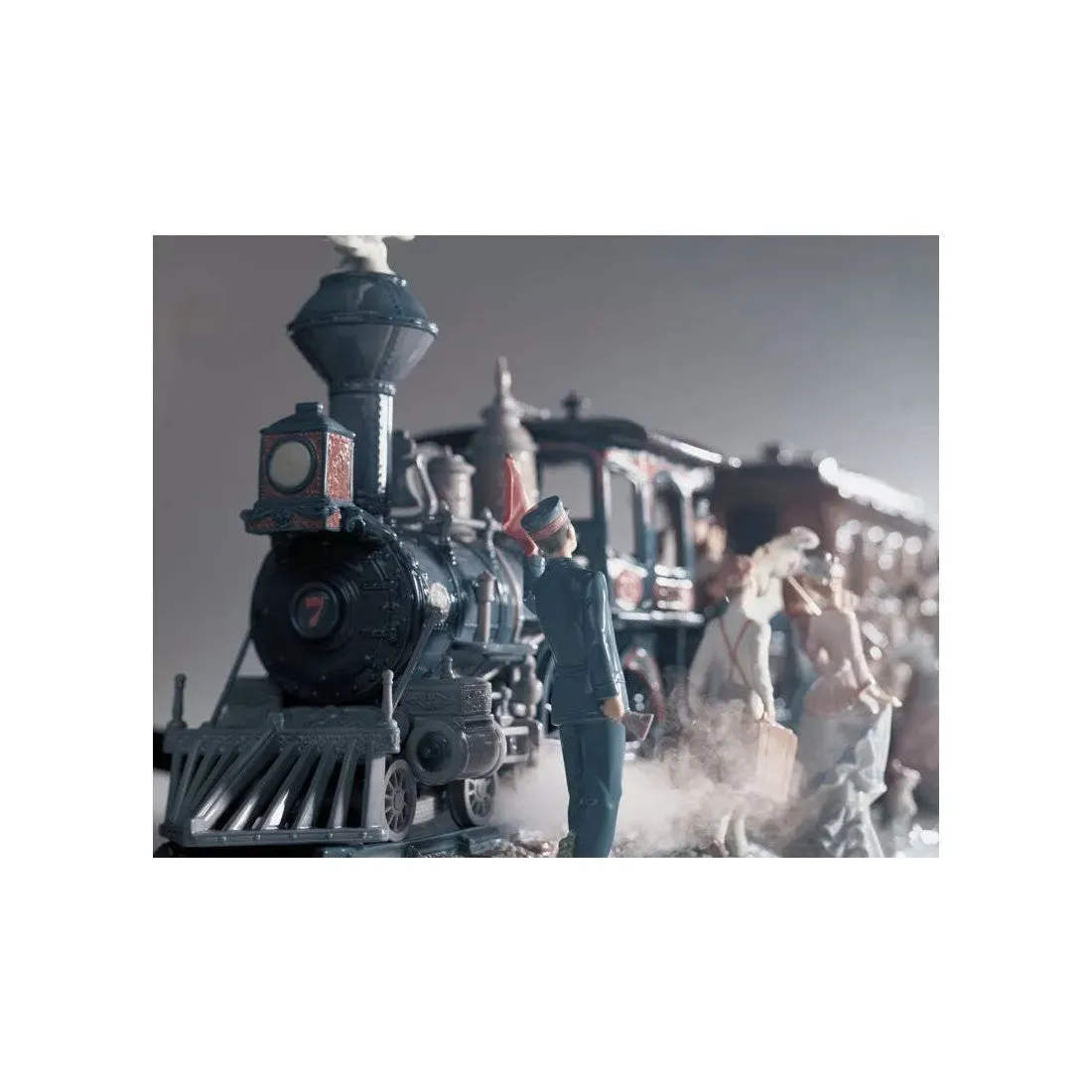 A Grand Adventure Train Sculpture (Limited Edition) (Lladro Special Order)