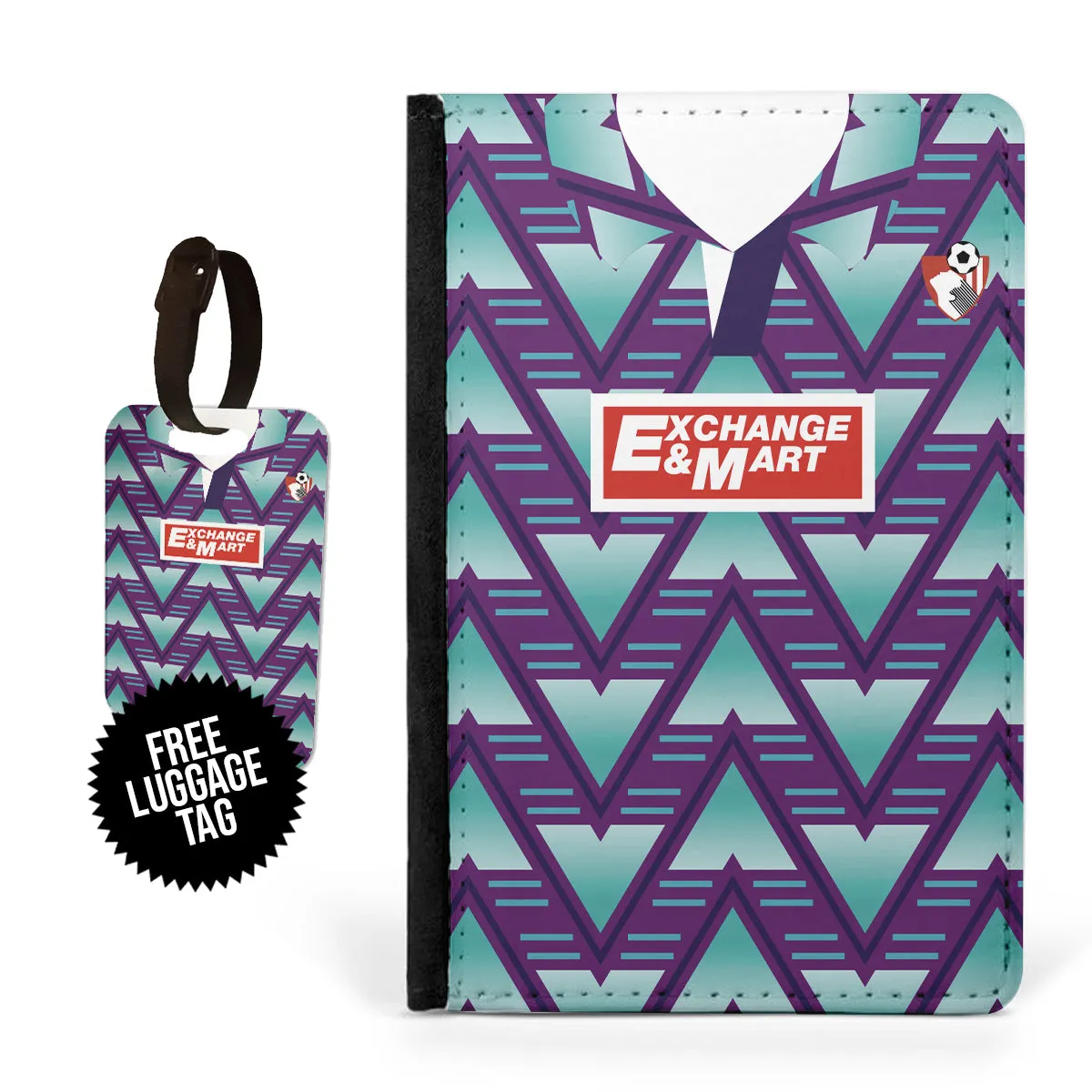 AFC Bournemouth 1994 Away Passport Case