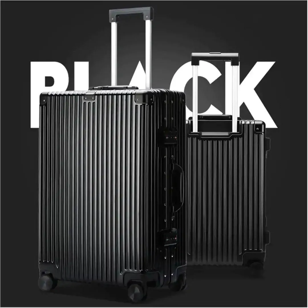 Aluminum Luggage Suitcase Set