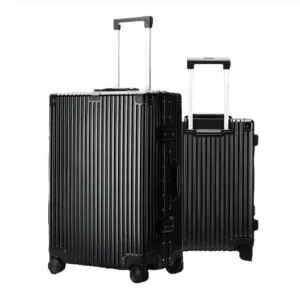 Aluminum Luggage Suitcase Set