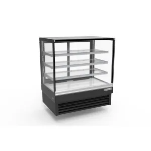 American Chef 48″ Square Glass Floor Refrigerated Display Case DCS48
