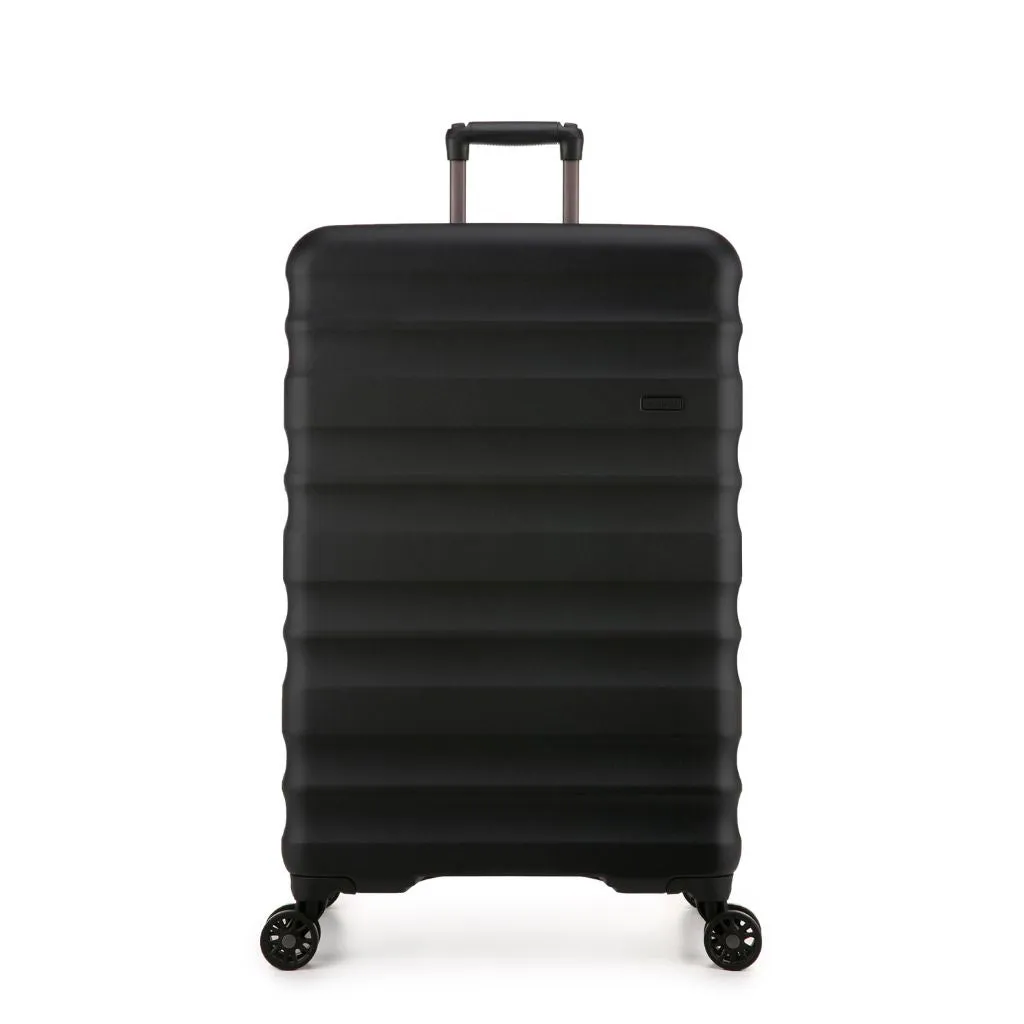 Antler Clifton 80cm Large Hardsided Luggage - Black