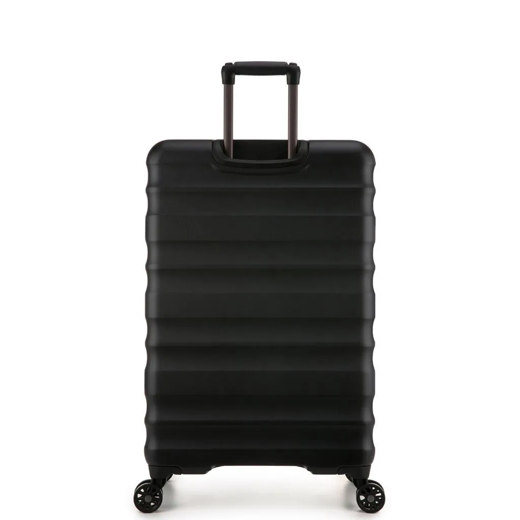 Antler Clifton 80cm Large Hardsided Luggage - Black