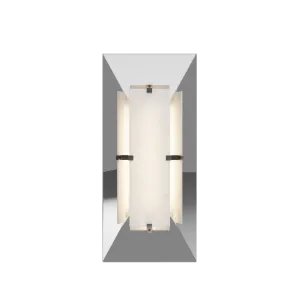 APOLLO ALABASTER NICKEL WALL LAMP