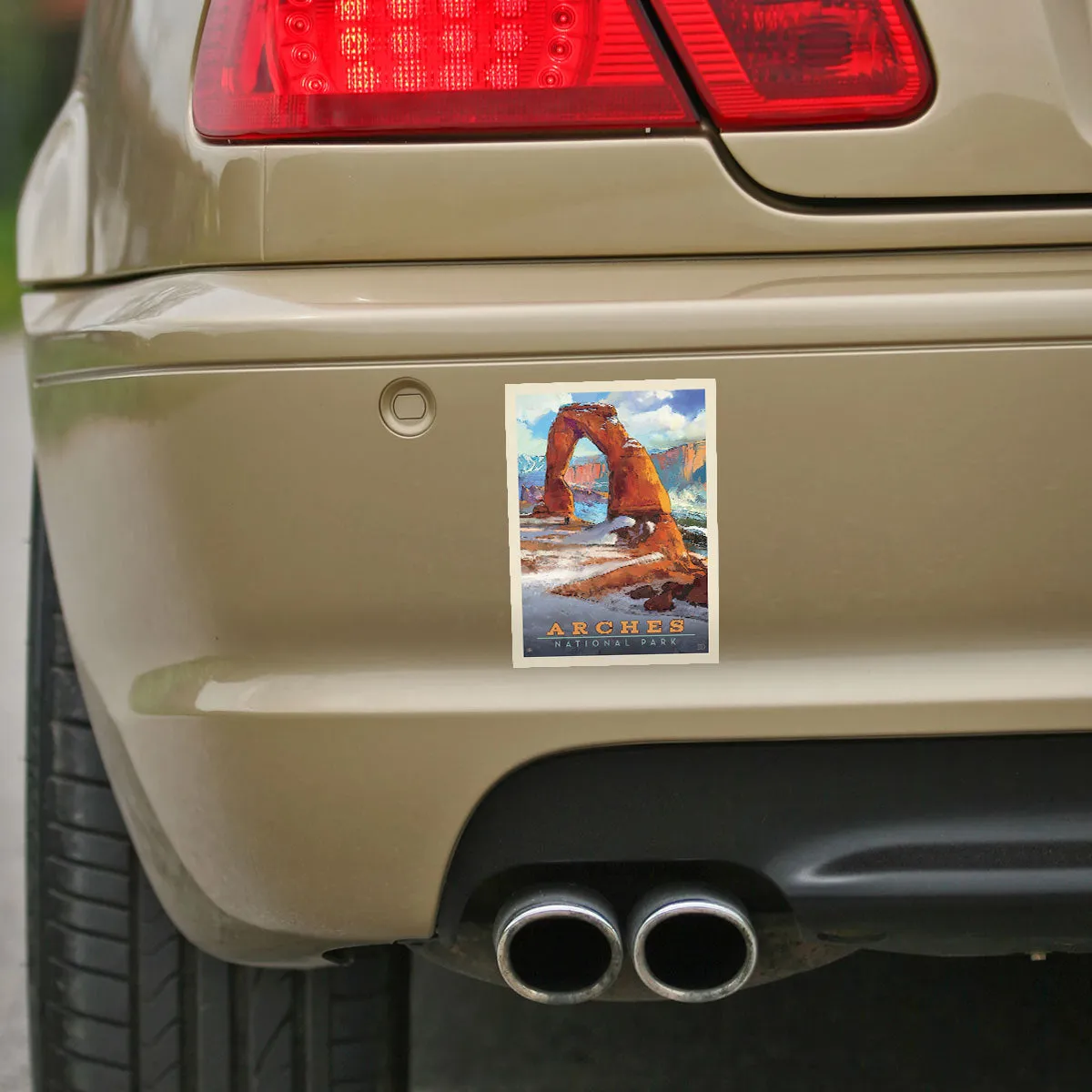 Arches National Park Utah Delicate Arch Vinyl Sticker