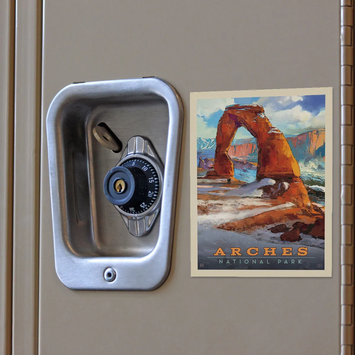 Arches National Park Utah Delicate Arch Vinyl Sticker
