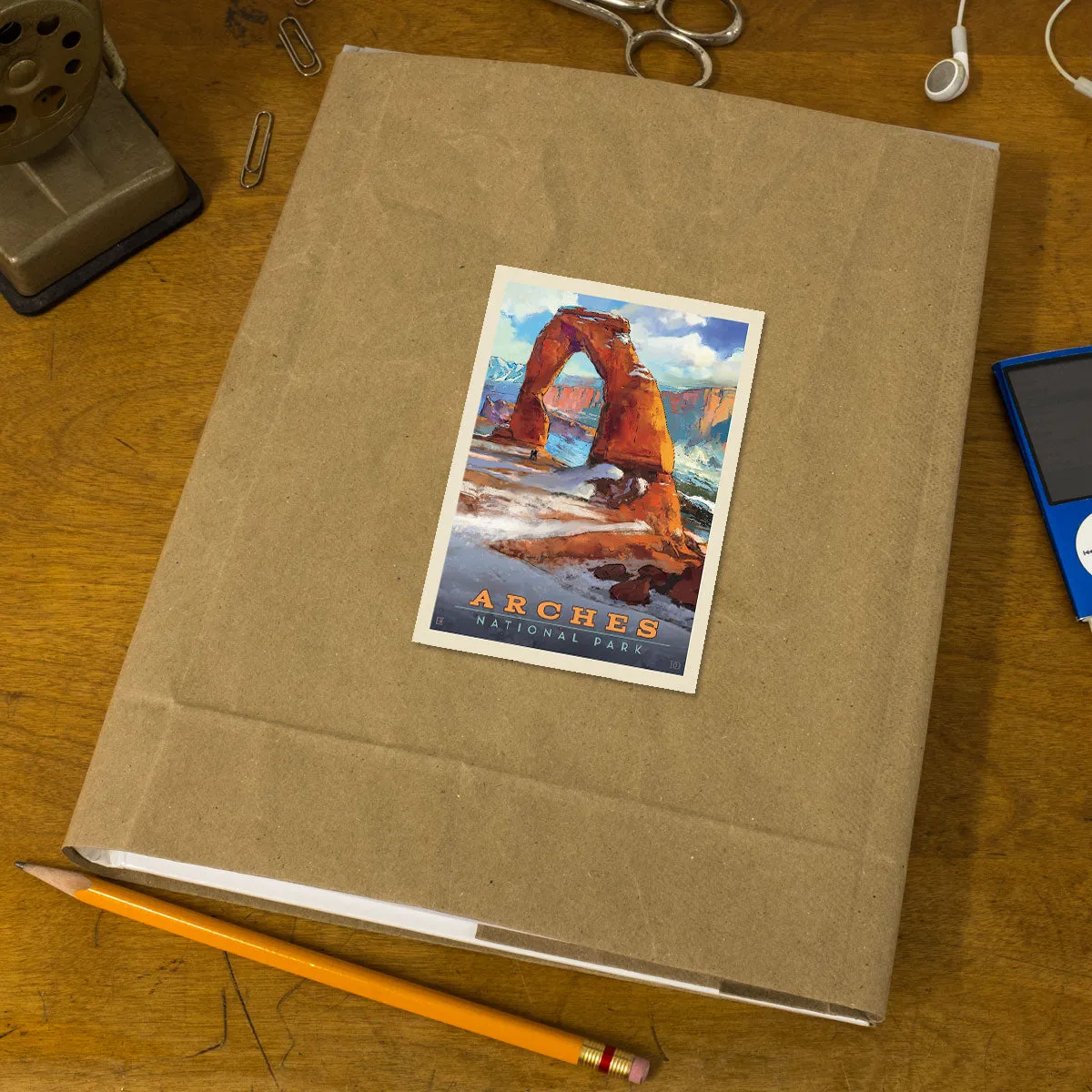 Arches National Park Utah Delicate Arch Vinyl Sticker