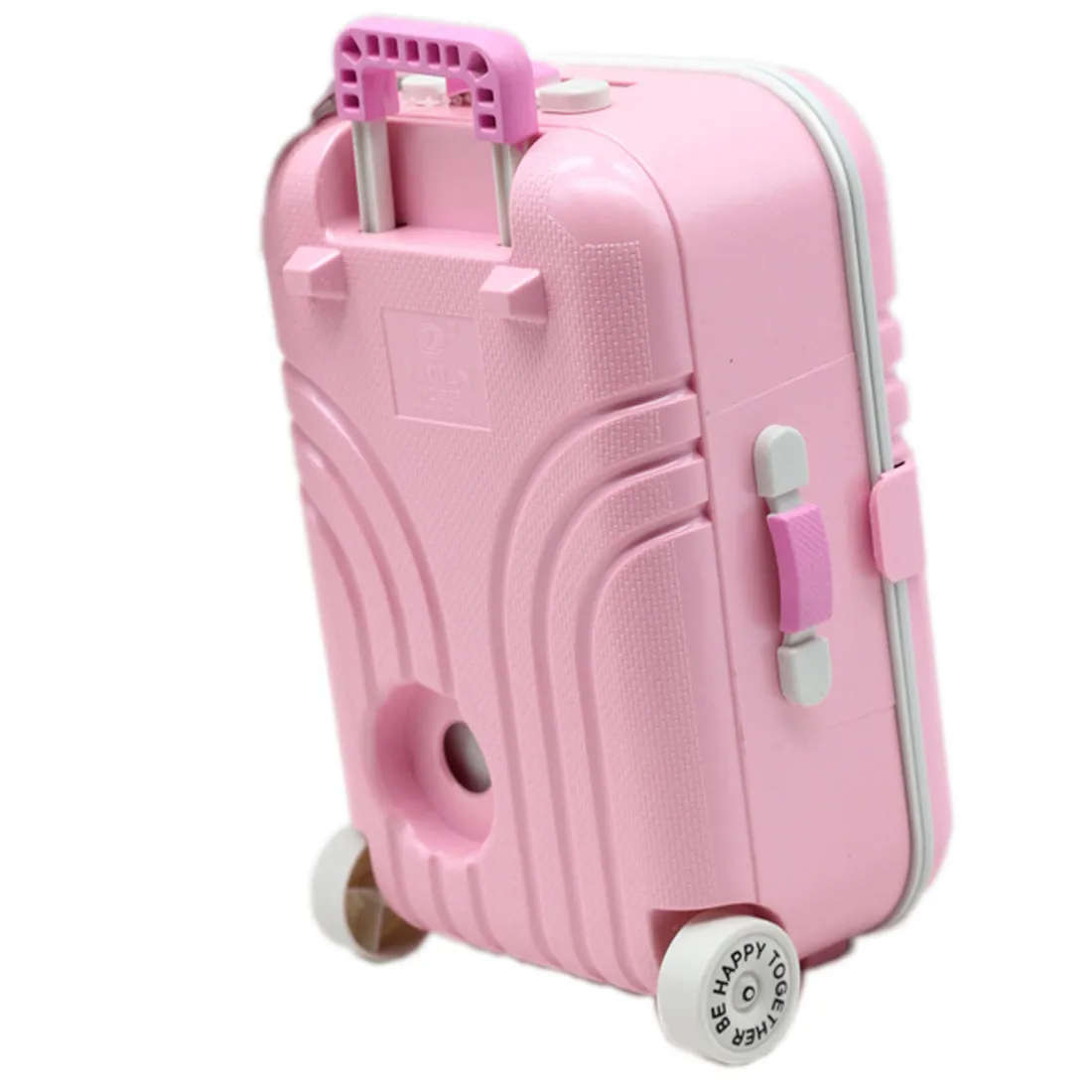 Babymoon Mini Travel Suitcase Baby Photography Props Luggage Box Accessories for Kids - Pink