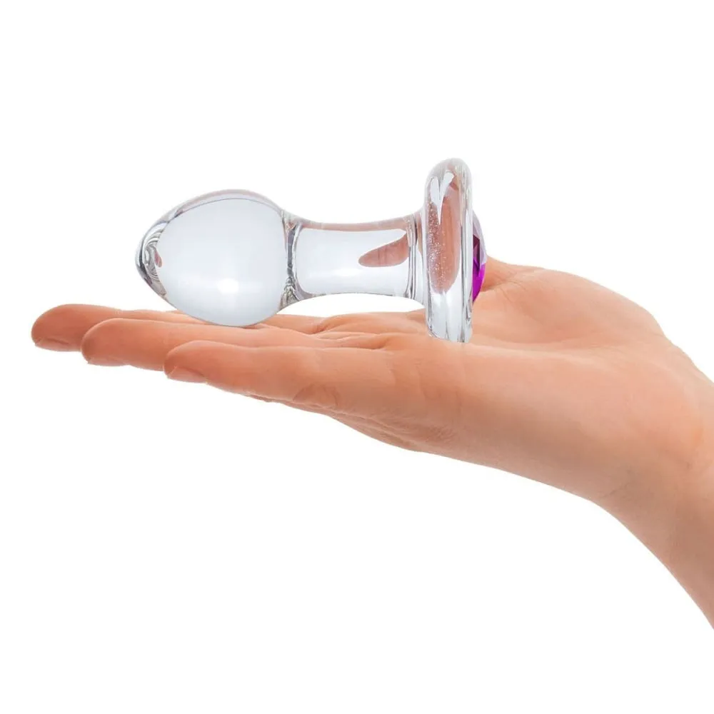 Bling Bling Glass Butt Plug (3.5")