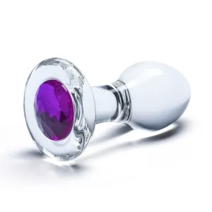 Bling Bling Glass Butt Plug (3.5")