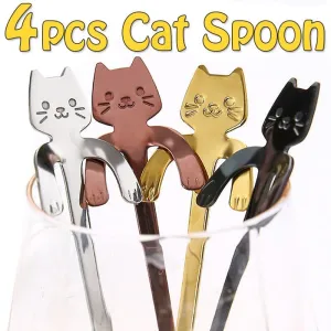 Cat Coffee Spoon