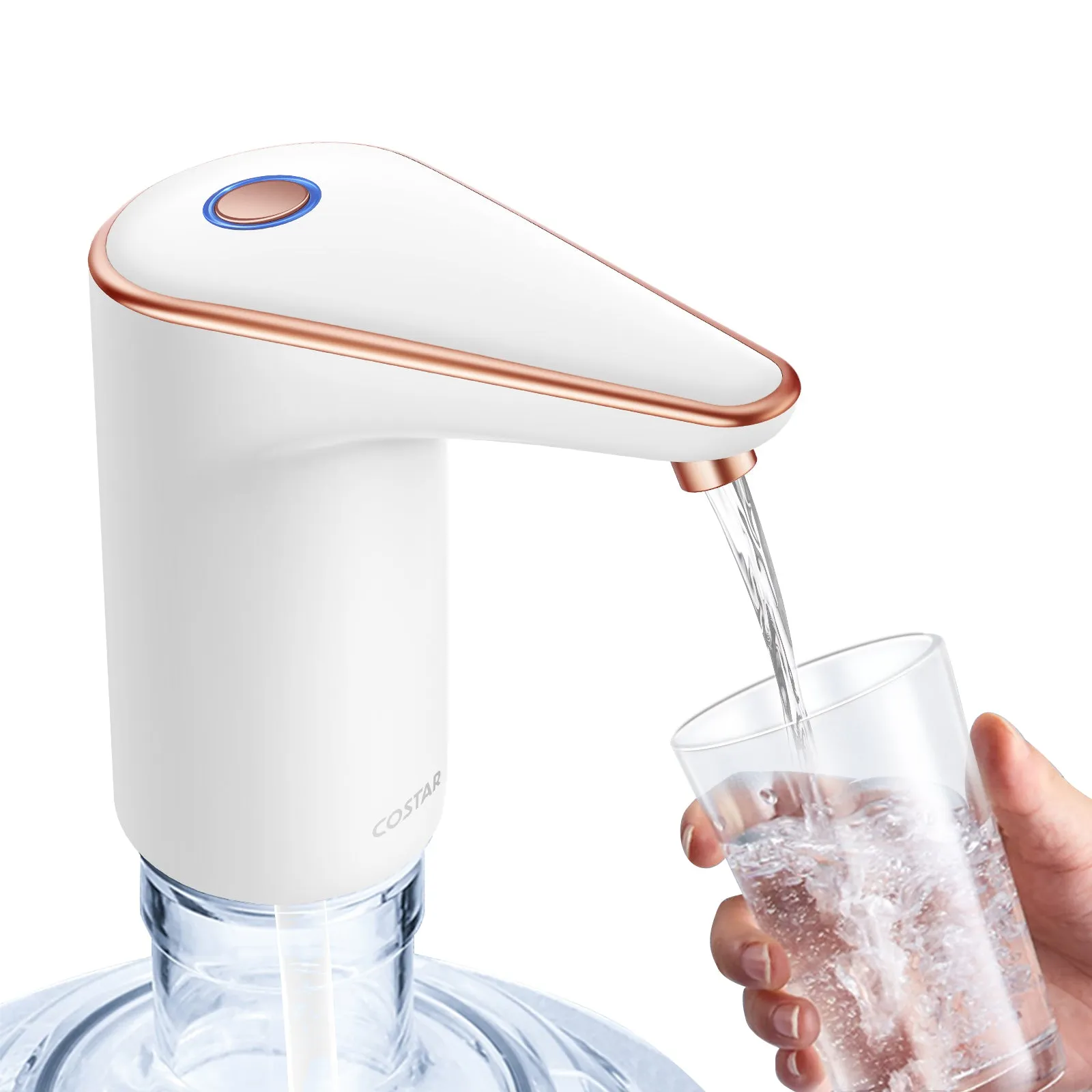 COSTAR Water Dispenser Pump (Elegant White)