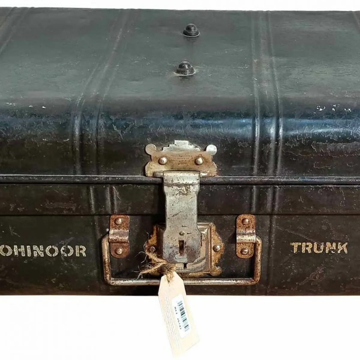 Decorative suitcase Alexandra House Living Brown Iron Traditional style 38 x 23 x 59 cm