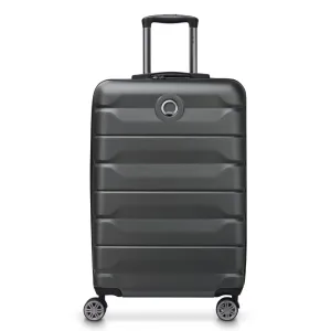 Delsey Air Armour 68cm Expandable Medium Luggage - Black
