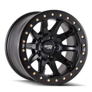 DIRTY LIFE 9304 | MATTE BLACK W/SIMULATED RING | 6x139.7 | 20x9 | 0mm