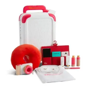 FAO Schwarz Jet-Setter Deluxe Pretend Play Luggage Set for Children