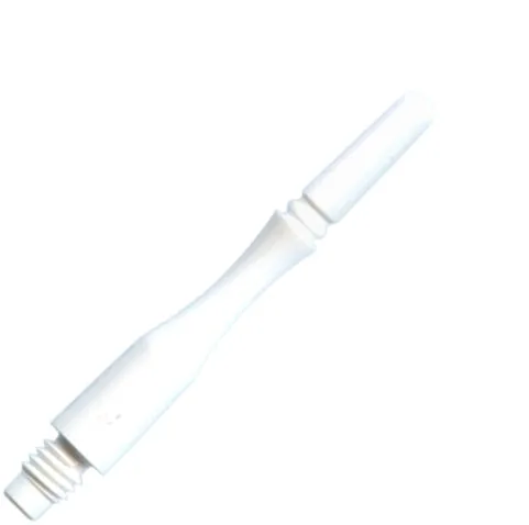 Fit Flight Polycarbonate Hybrid White Spinning Dart Shaft