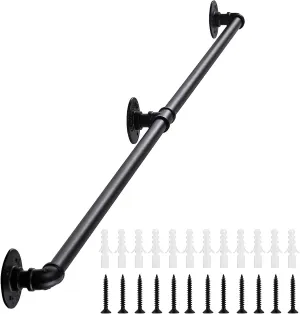 Industrial Pipe Stair Handrail-210CM