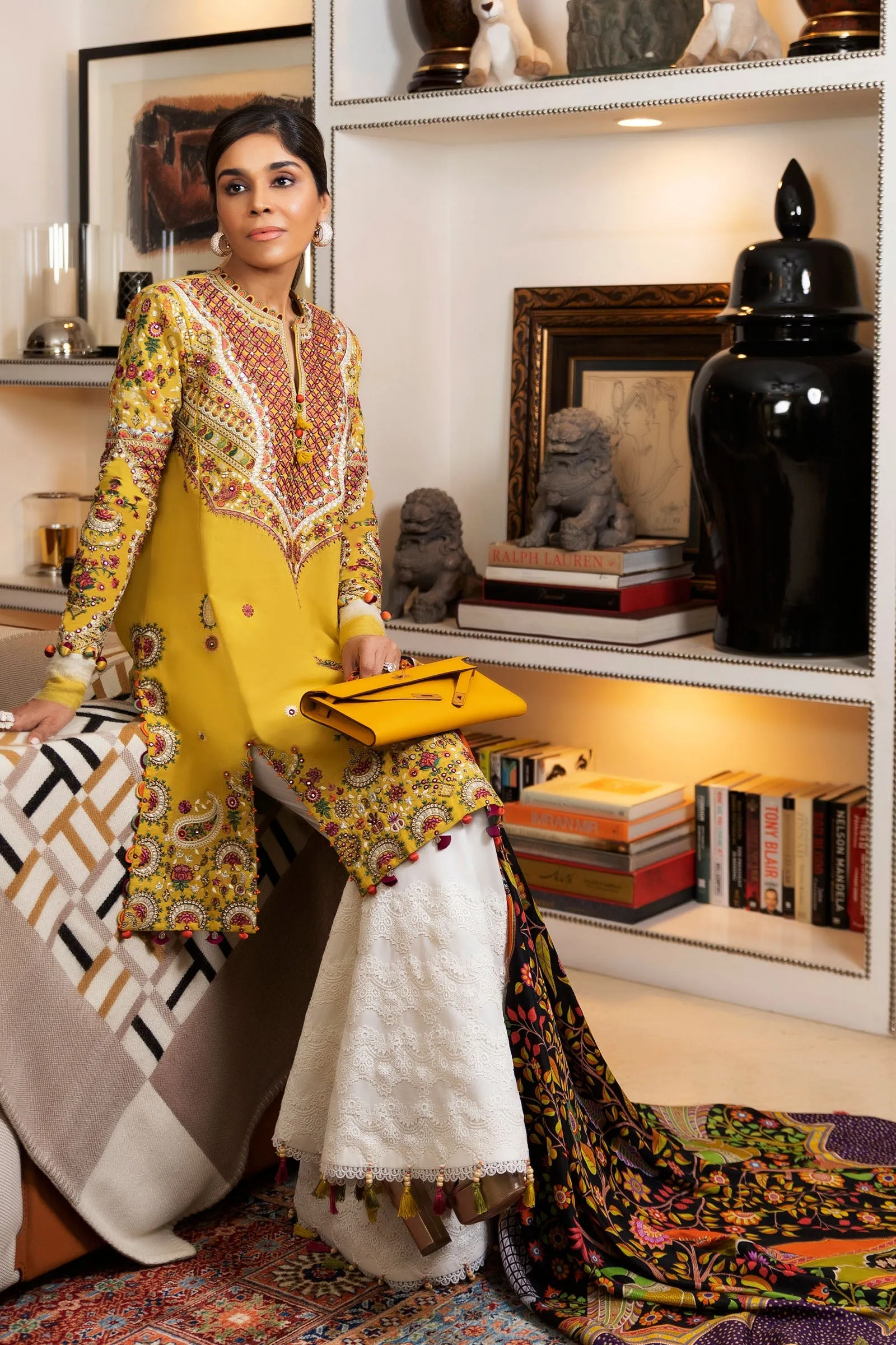 Élan Luxury Lawn Collection 2022 – EL22-13 B (MIRZETA)
