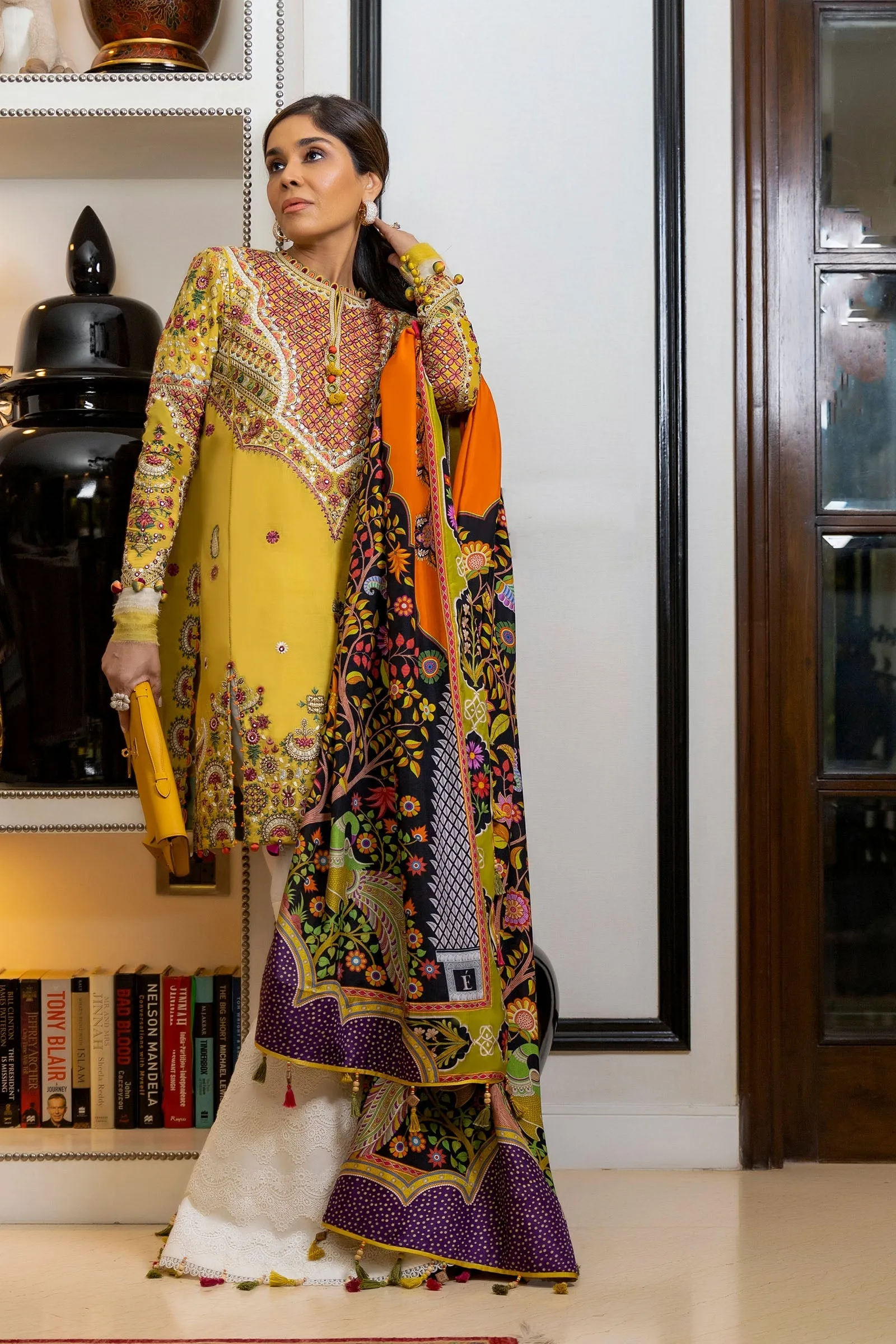Élan Luxury Lawn Collection 2022 – EL22-13 B (MIRZETA)