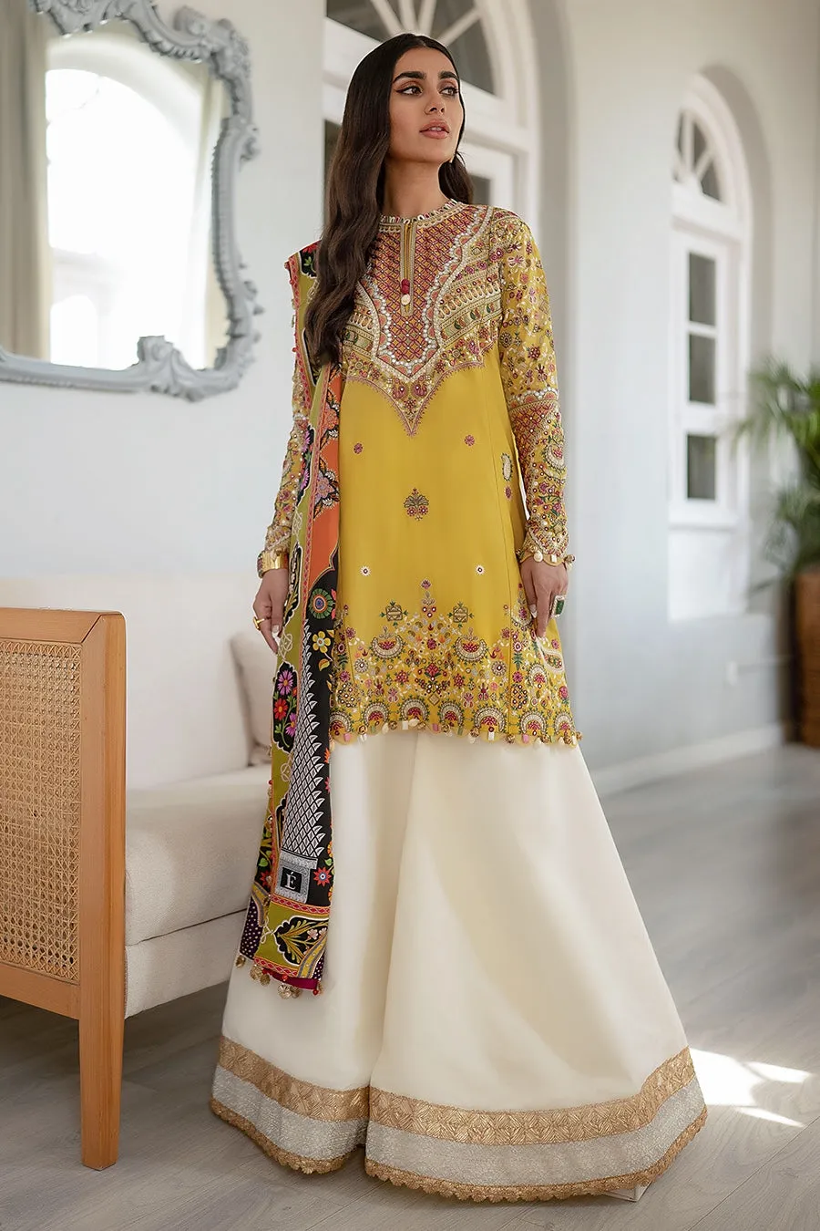 Élan Luxury Lawn Collection 2022 – EL22-13 B (MIRZETA)