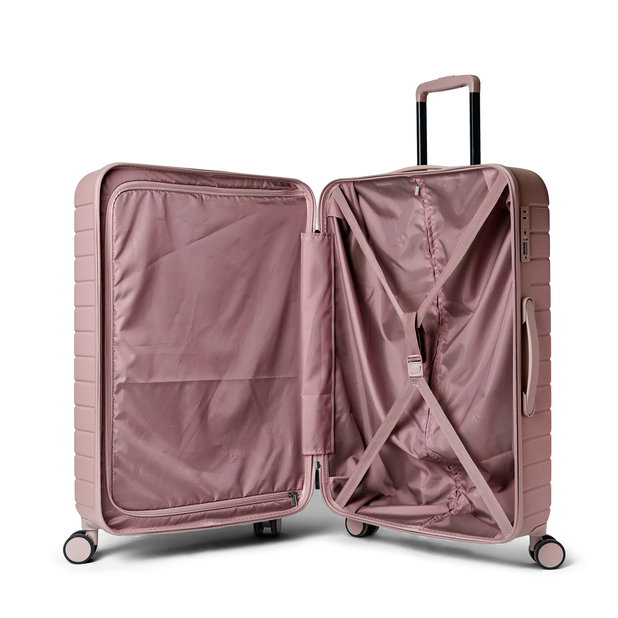 Large 28" Tonal Logo Check-In Suitcase