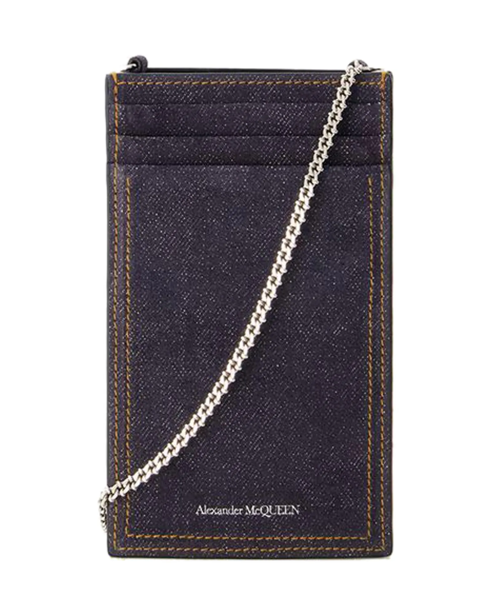 Leather Denim Skull Phone Case
