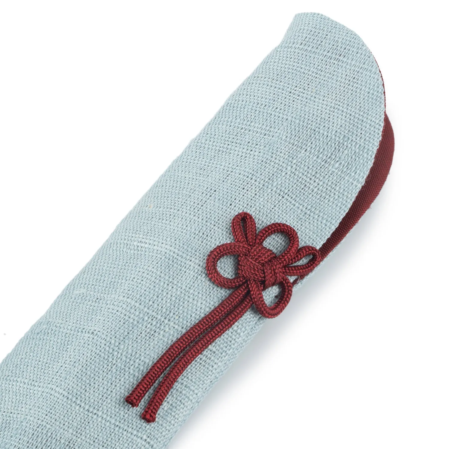 Light Blue Japanese Folding Fan Case