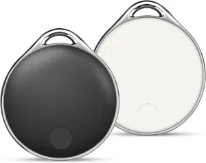 LINKSTYLE NIJITAG Smart Tracker Tag (Pearl White/Charcoal Gray)