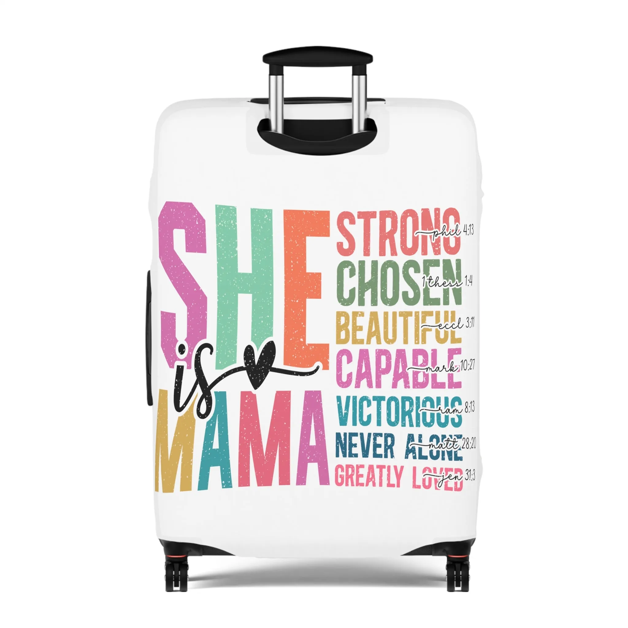Luggage Cover, She is Mama, awd-5020
