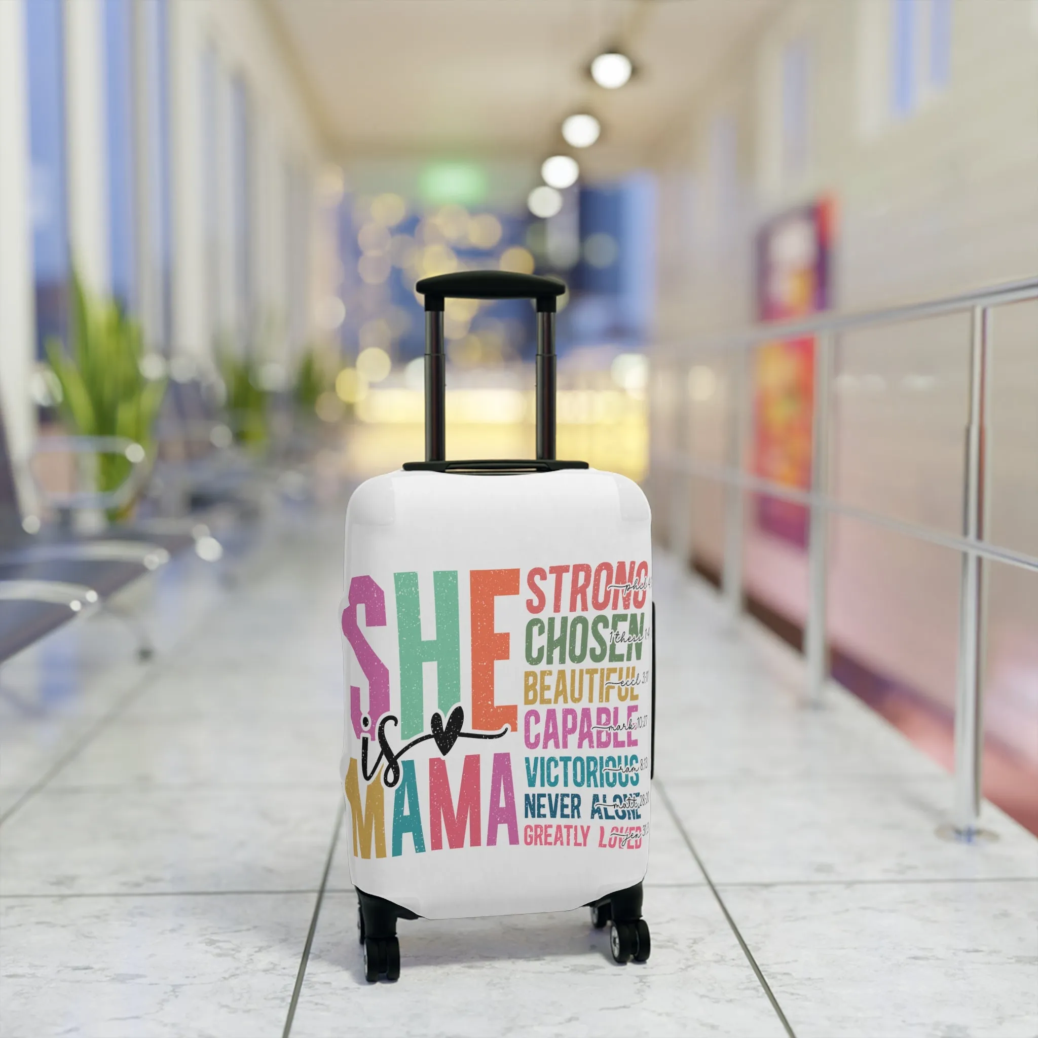 Luggage Cover, She is Mama, awd-5020