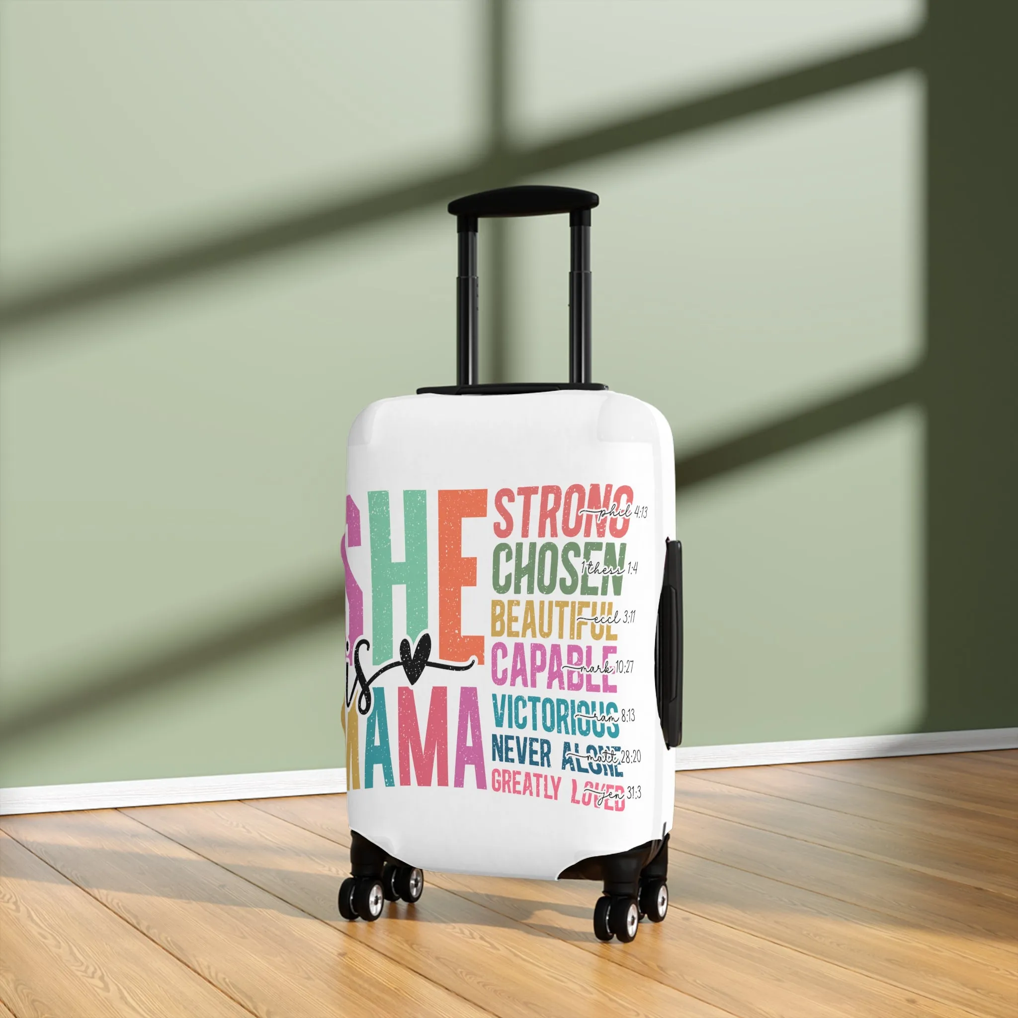 Luggage Cover, She is Mama, awd-5020