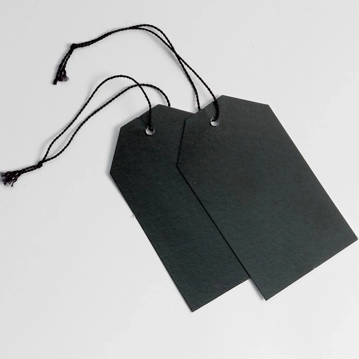 Luggage Pearl Black Gift Tags (50)