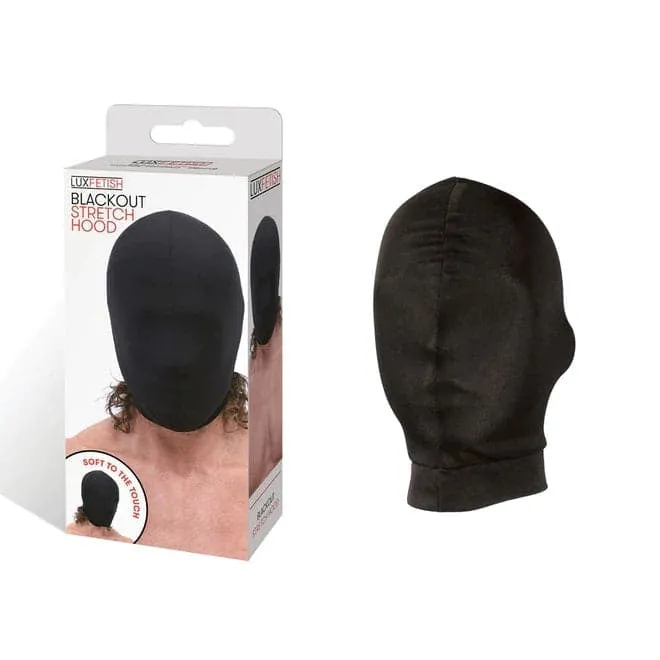 Lux Fetish Blackout Stretch Hood