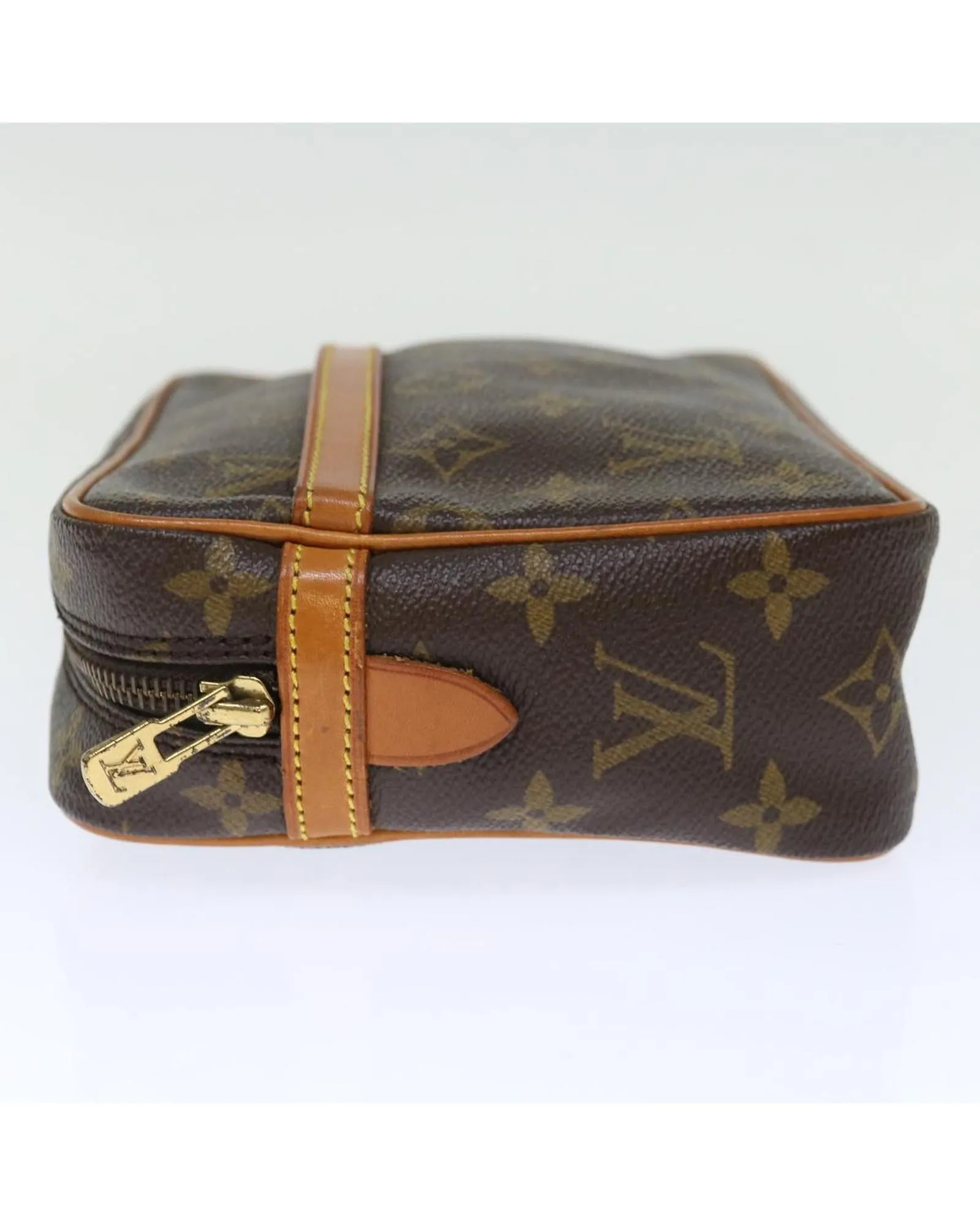Monogram Canvas Clutch Bag with Serial No. 873TH