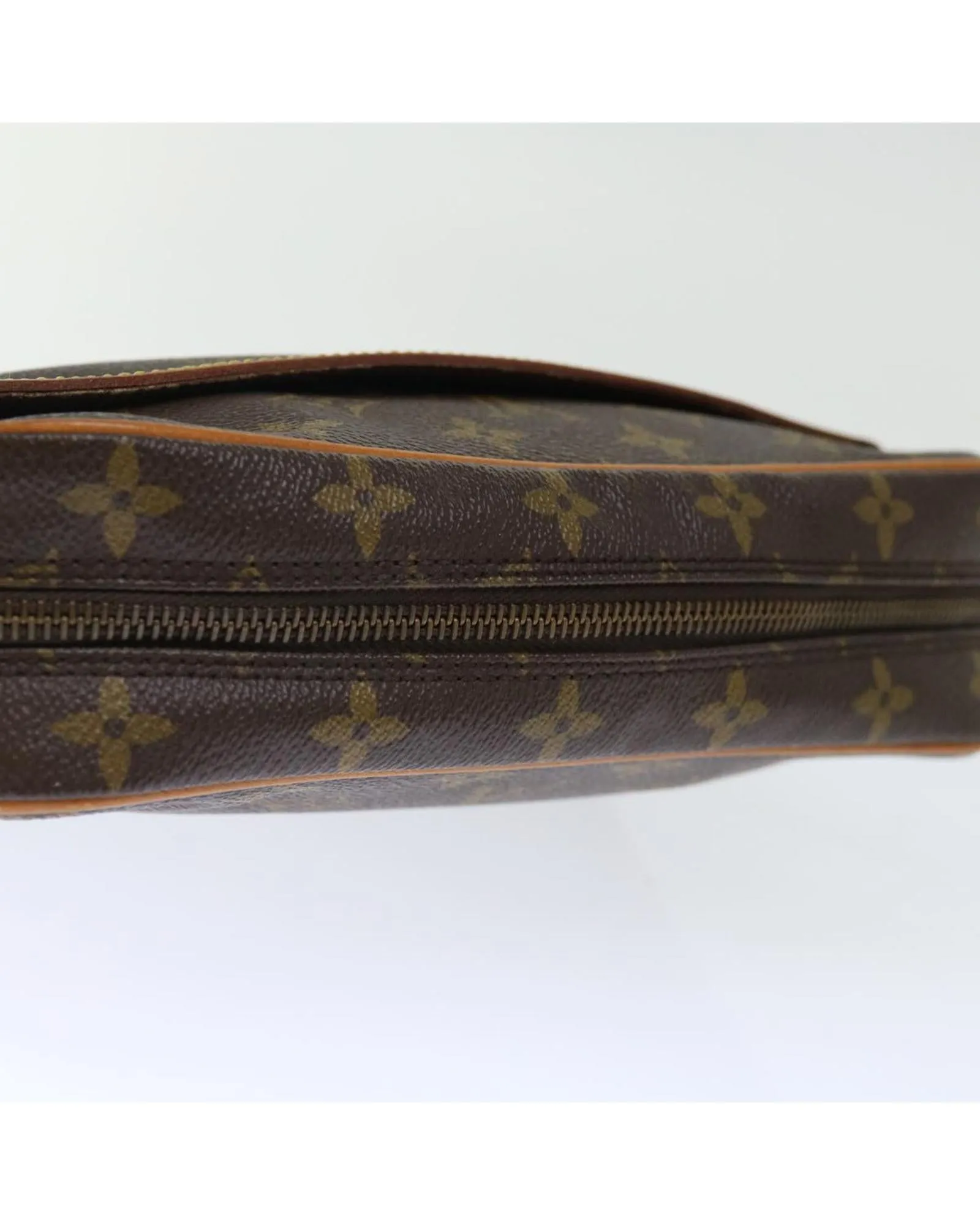 Monogram Canvas Clutch Bag with Serial No. 873TH