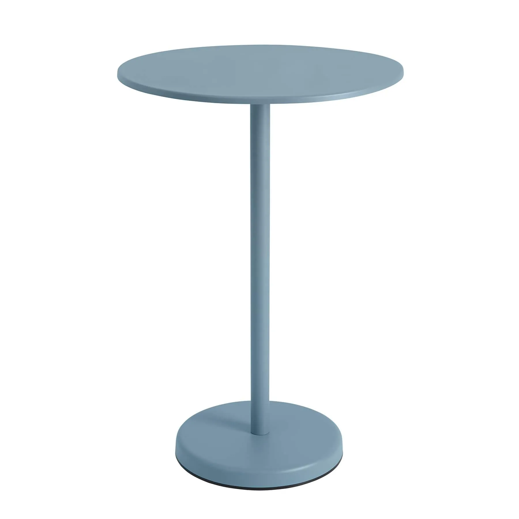Muuto Linear high round steel cafe table