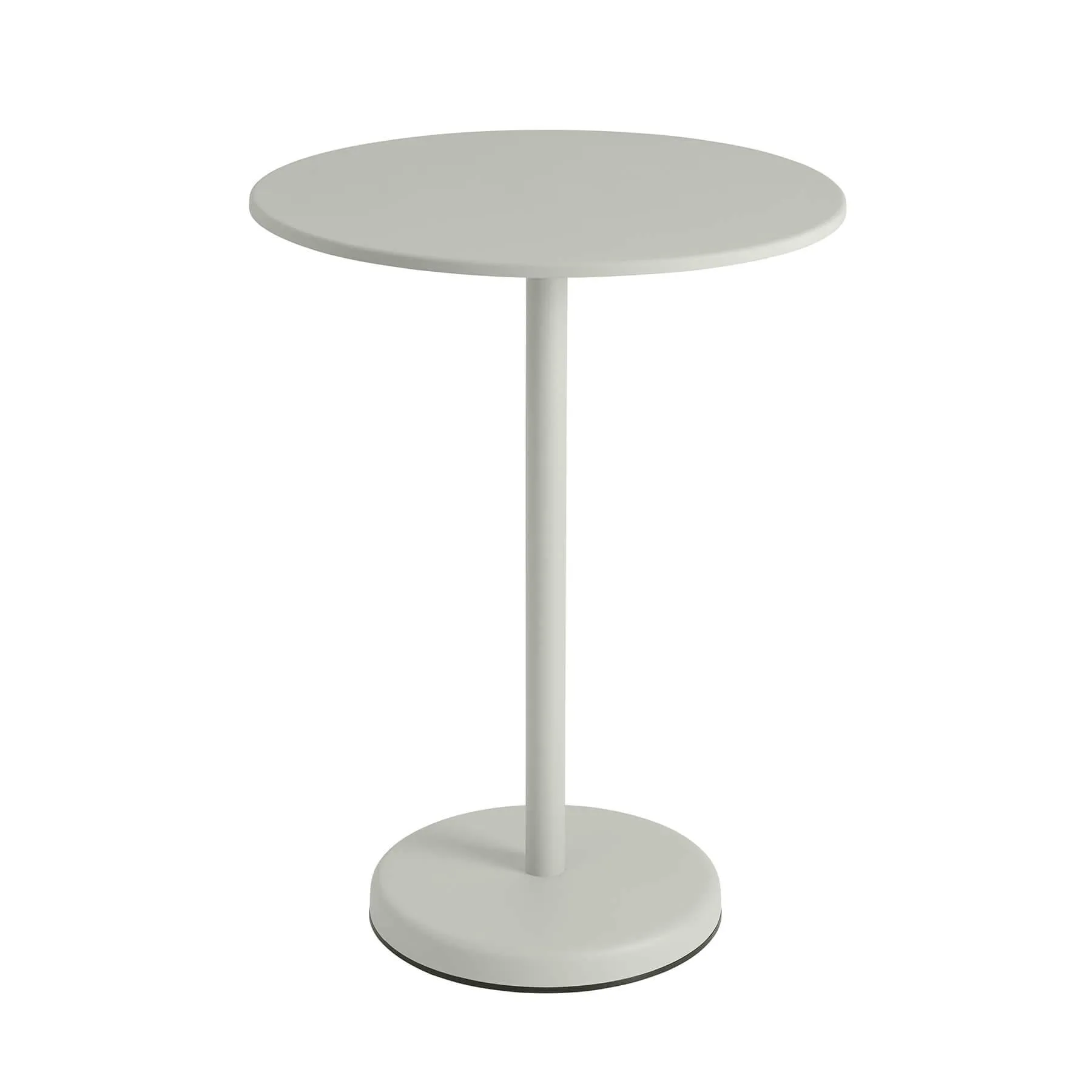 Muuto Linear high round steel cafe table