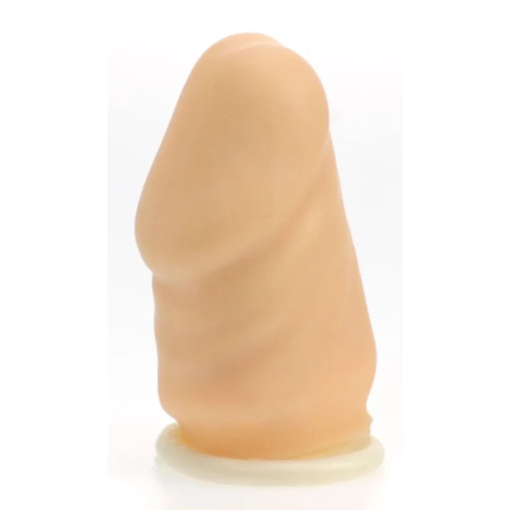 Nanma Head Shockers Latex Extension Sleeve Flesh 1in