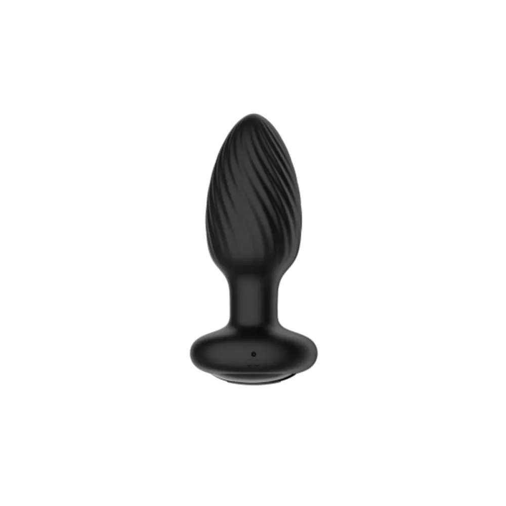 Nexus Tornado Remote Control Rotating Butt Plug Black