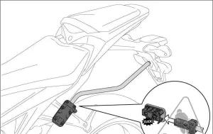 *PANNIER MOUNTS SW MOTECH VFR800X CROSSRUNNER