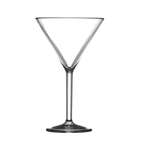 Polycarbonate Elite Premium Martini Glass 7oz - 12 Pack