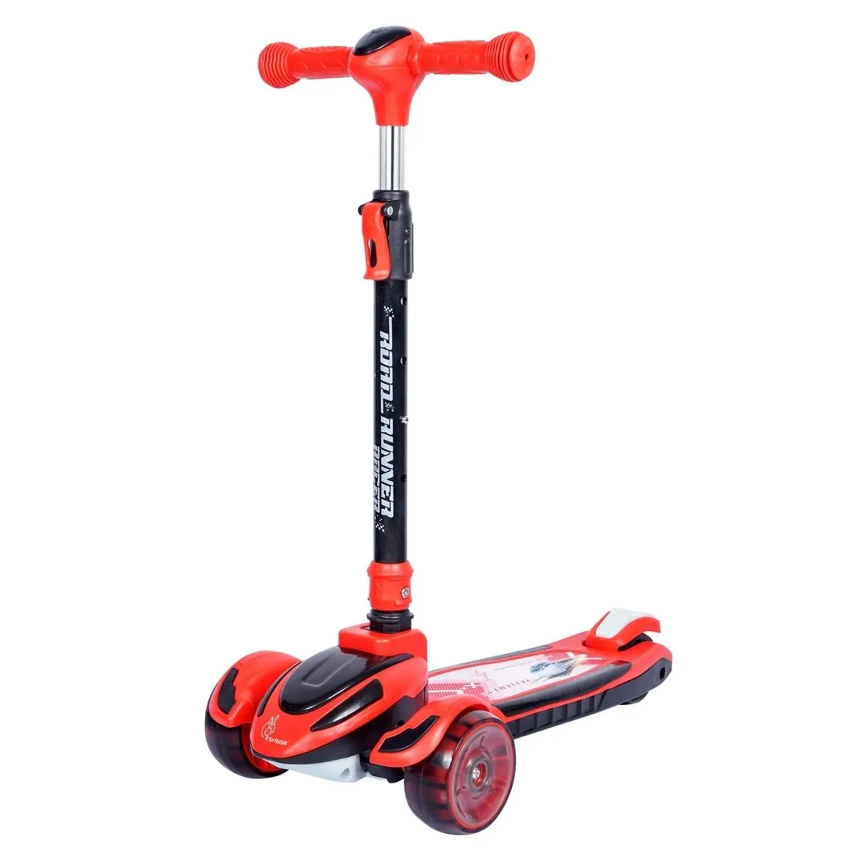 R for Rabbit Road Runner Racer- Red Black
