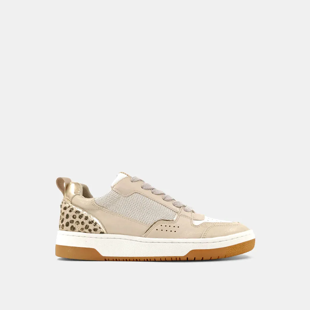 Romi Gold Cheetah Sneakers