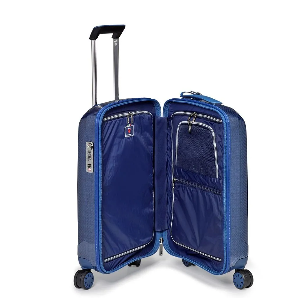 Roncato We Are Glam Hardsided Spinner Suitcase Duo Set - Blue