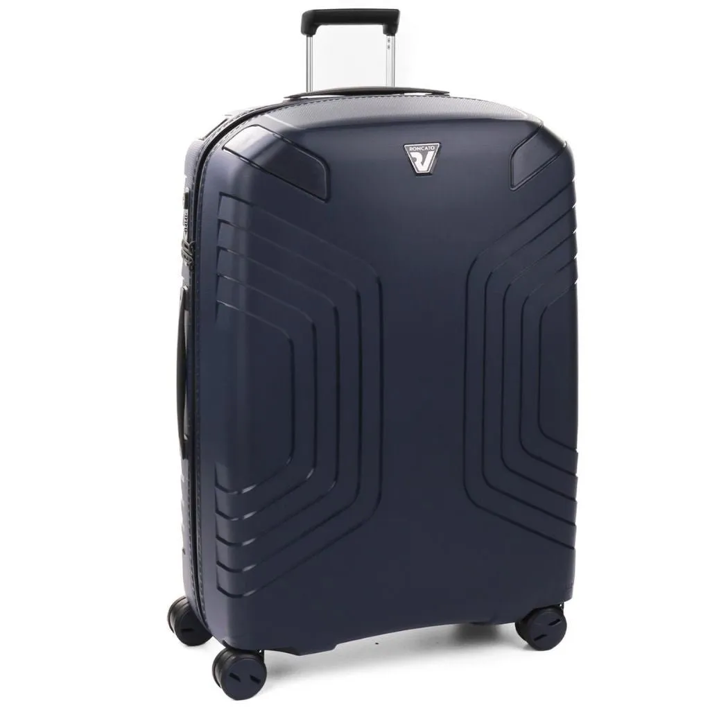 Roncato Ypsilon Hardsided Spinner Suitcase 3pc Set - Dark Blue