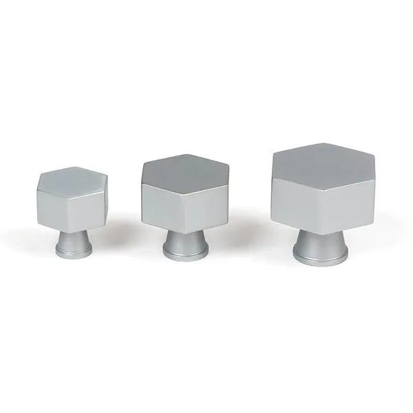 Satin Chrome Kahlo Cabinet Knob - 38mm | From The Anvil