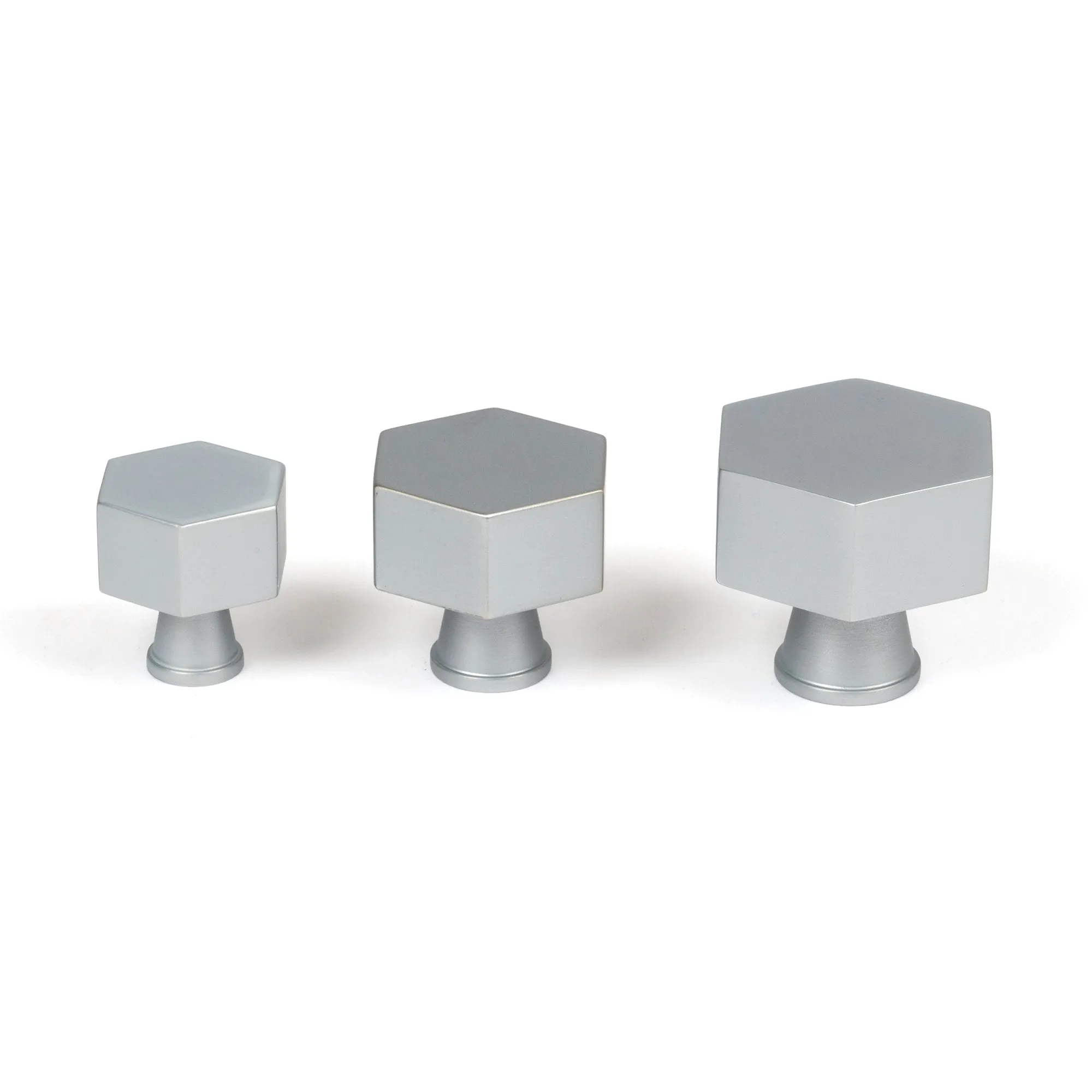 Satin Chrome Kahlo Cabinet Knob - 38mm | From The Anvil